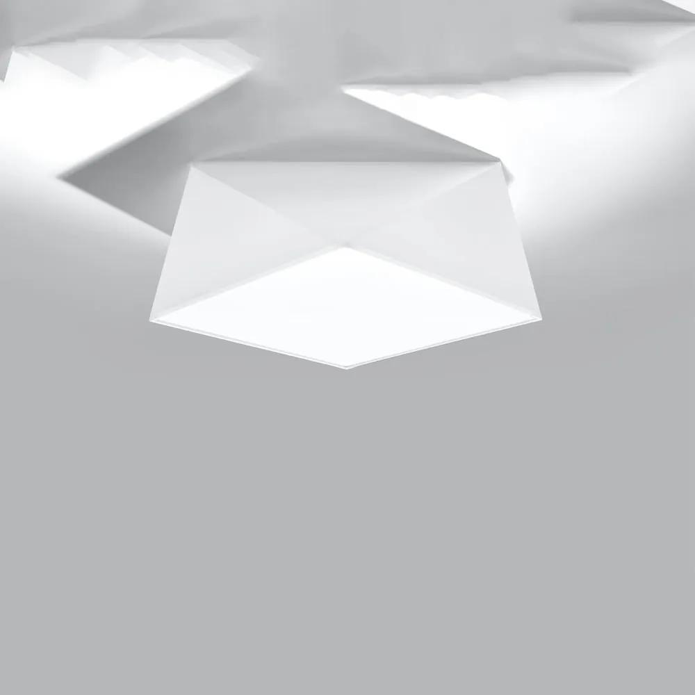 Бяло осветително тяло за таван 35x35 cm Koma – Nice Lamps