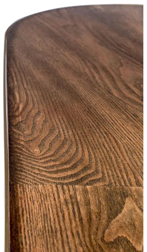 Маса за хранене с плот от ясенова дървесина 90x180 cm Denise - White Label