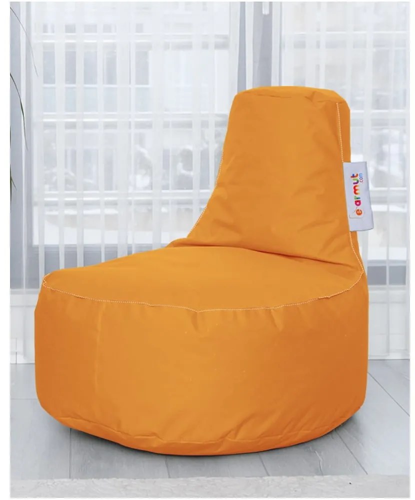 Оранжев пуф EVA Sport - Floriane Garden