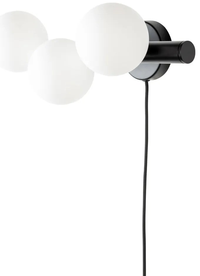 Черно-бял стенна лампа Monica – White Label