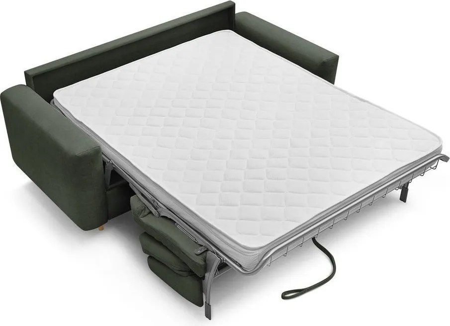 Зелен диван за ежедневно спане/сгъваем 200 cm Cocoone – Bobochic Paris