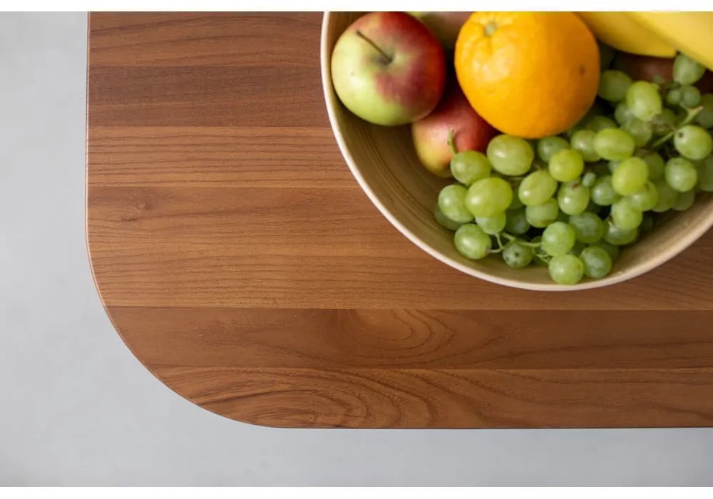 Масичка за кафе от ясенова дървесина, 110 x 110 cm Contrast Tetra - Ragaba