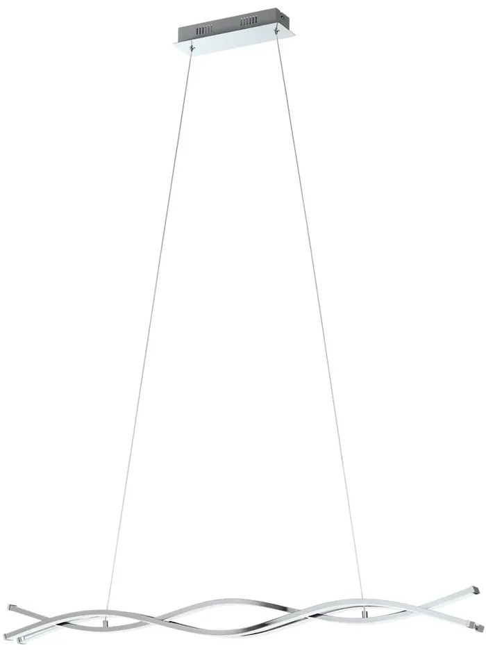 LED висящо осветително тяло в сребрист цвят LASANA 2 – EGLO