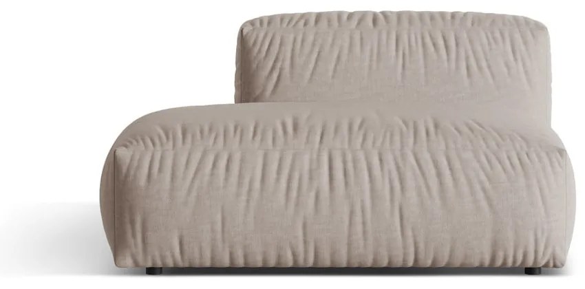 Бежов модул за диван (ляв ъгъл) Martina – Micadoni Home