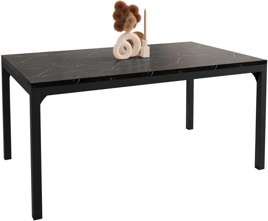 Кафе маса Mocca I-Черно Мрамор