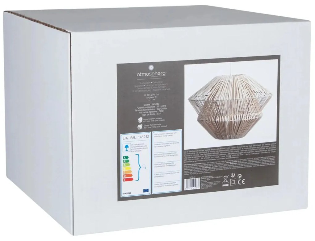 Пендел atmosphera Ludza, 44 cm, Ратан