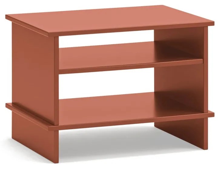 Нощно шкафче с рафтове тухлен Inari – Teulat