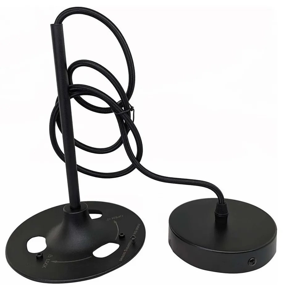 Висяща система VARIO, черна