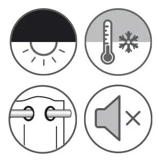 Черна завеса 135x245 cm Waves – Sehlbach