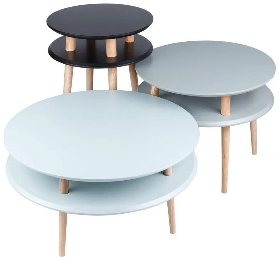 Бяла масичка за кафе UFO, Ø 70 cm Ufo - Ragaba