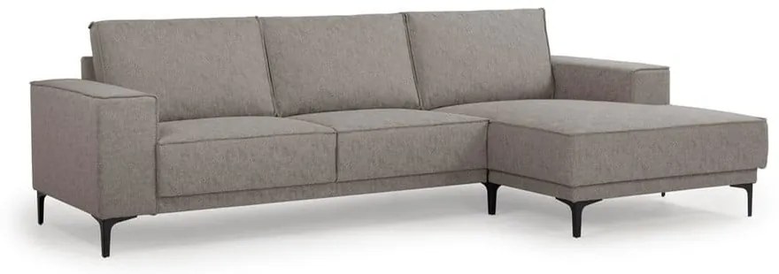 Сиво-кафяв ъглов диван (десен ъгъл) Copenhagen - Scandic