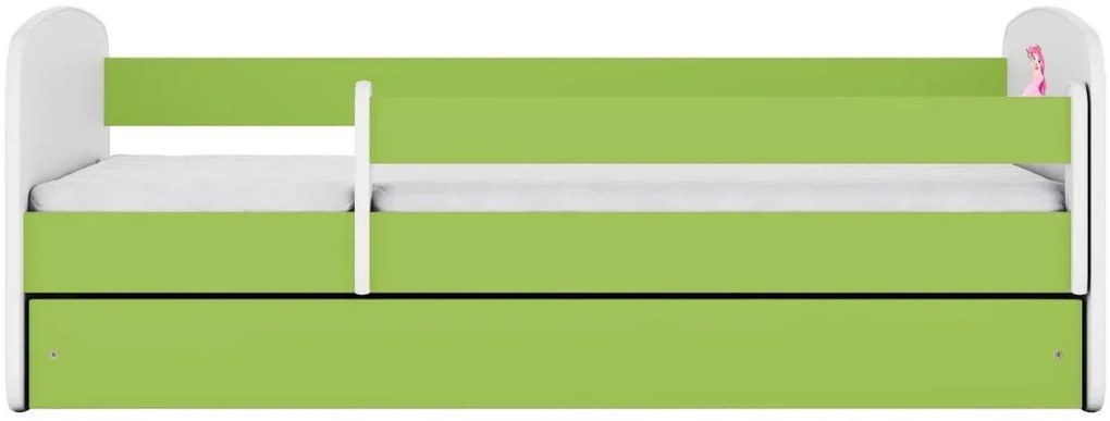 Детско легло Babydreams Cartoon-Prasino-180 x 80-Princess