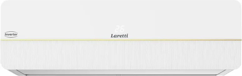 Инверторен климатик Laretti LR-09WF Gold Line, 9000 BTU, 25 м2, Обезвлажняване, Wi-Fi, R-32, Бял