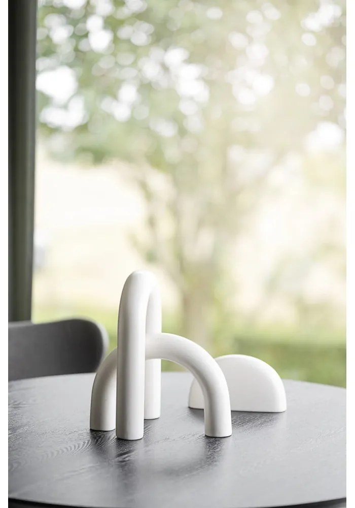 Кръгла маса за хранене с дъбов плот 120x120 cm Calverton - Rowico