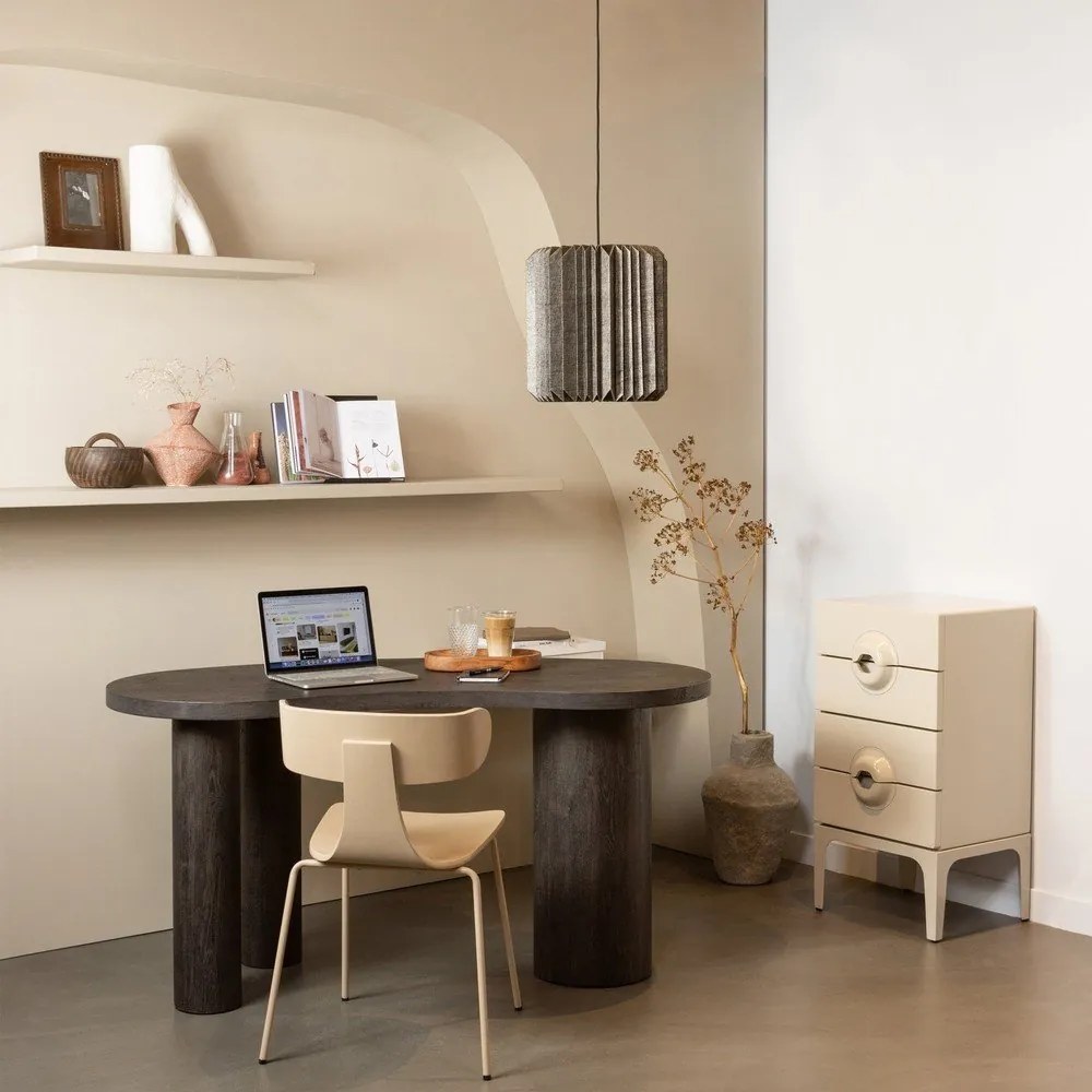 Трапезен стол за подреждане от декор от ясен в естествен цвят Form – WOOOD