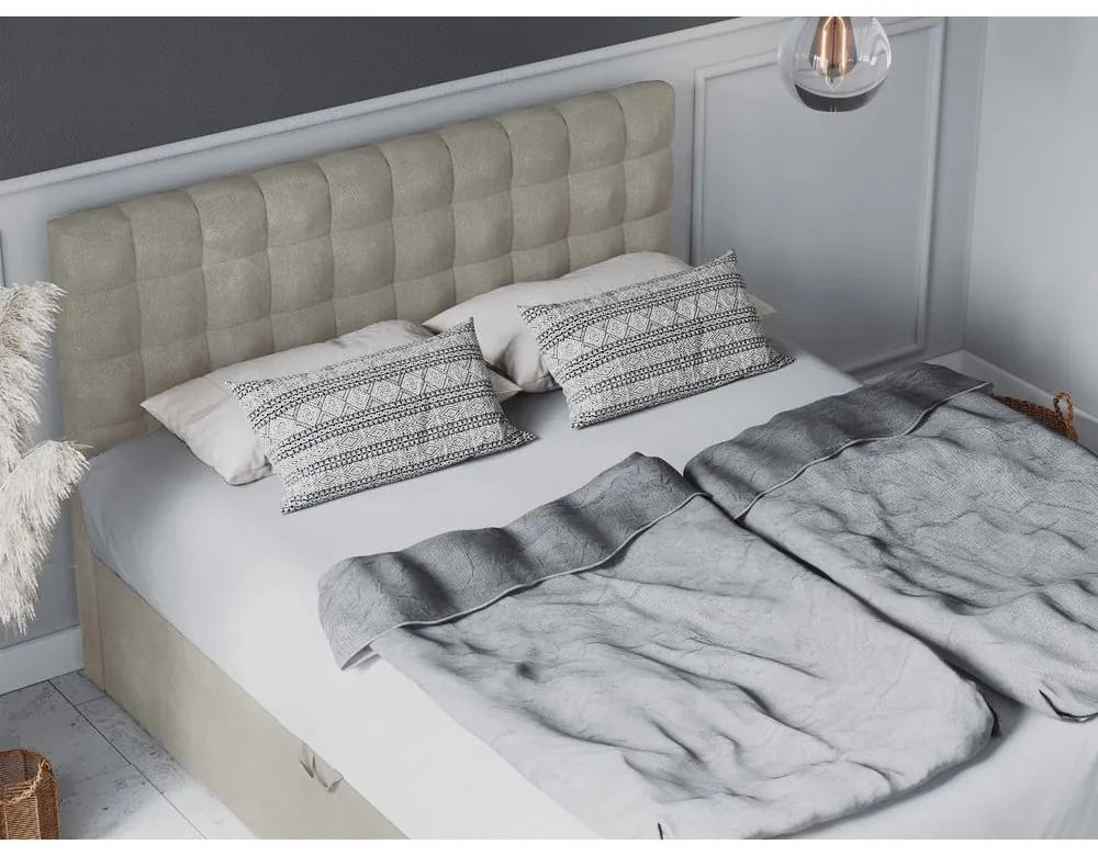 Бежово двойно легло , 160 x 200 cm Jade - Mazzini Beds