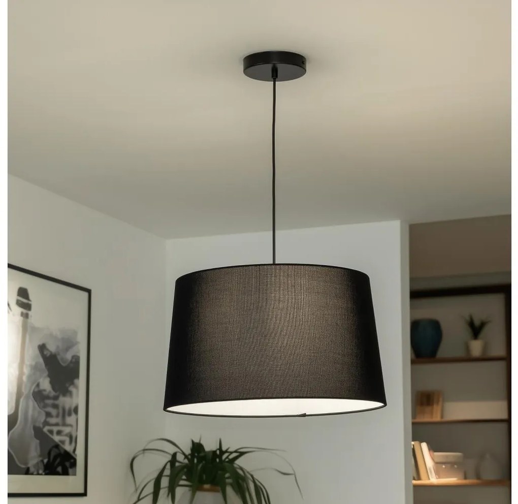 Brilagi - LED полилей на кабел CERIA 1xE27/40W/230V Ø 45 cm черен