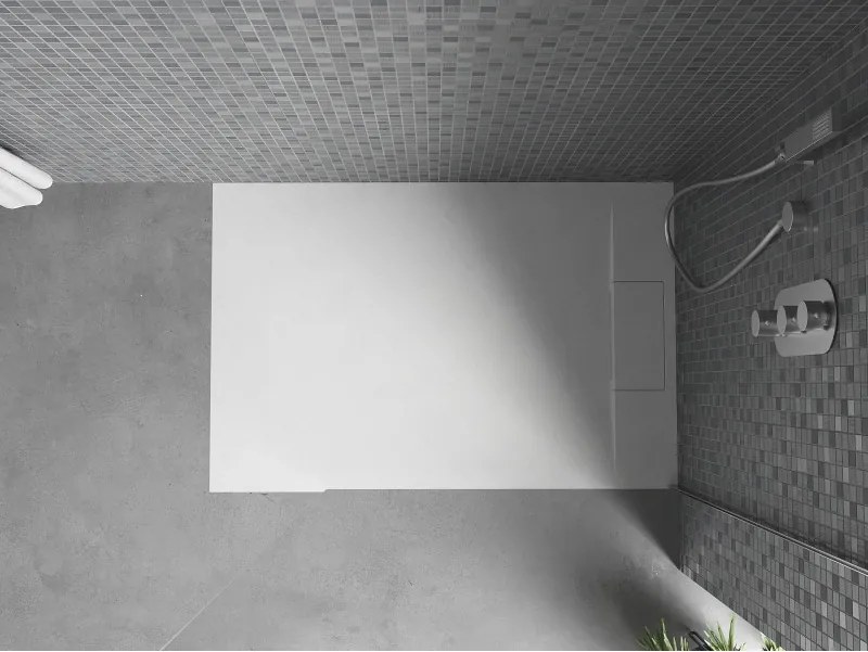 Mexen Otto правоъгълна душ кабина SMC 90 x 80 см, бяла - 4N108090
