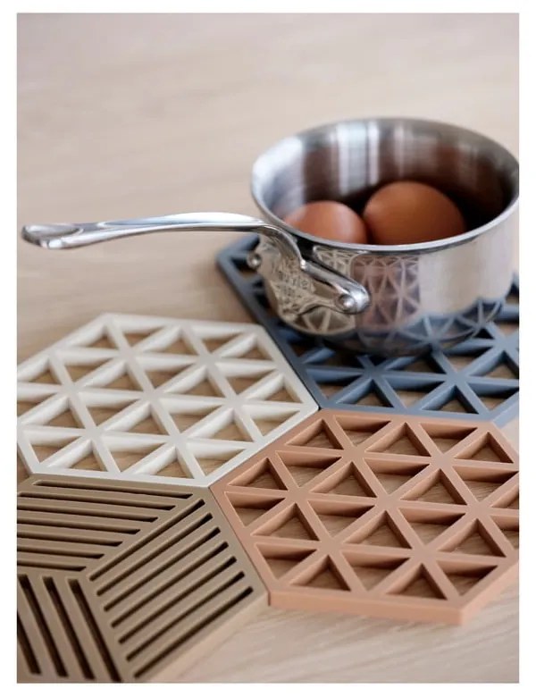 Силиконова подложка за тенджери 24x14 cm Triangles - Zone