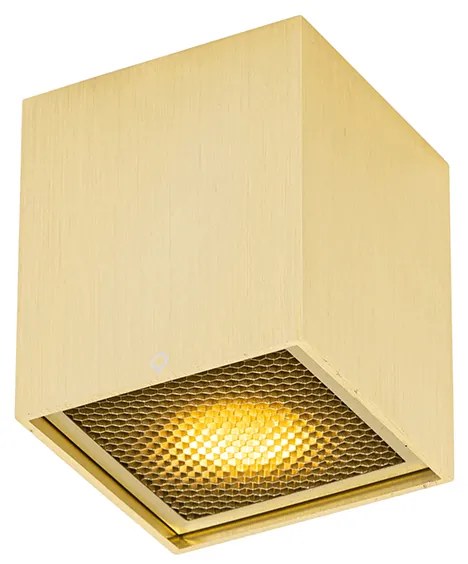 Дизайнерски повърхностно монтиран прожектор златен GU10 50mm - Qubo Honey