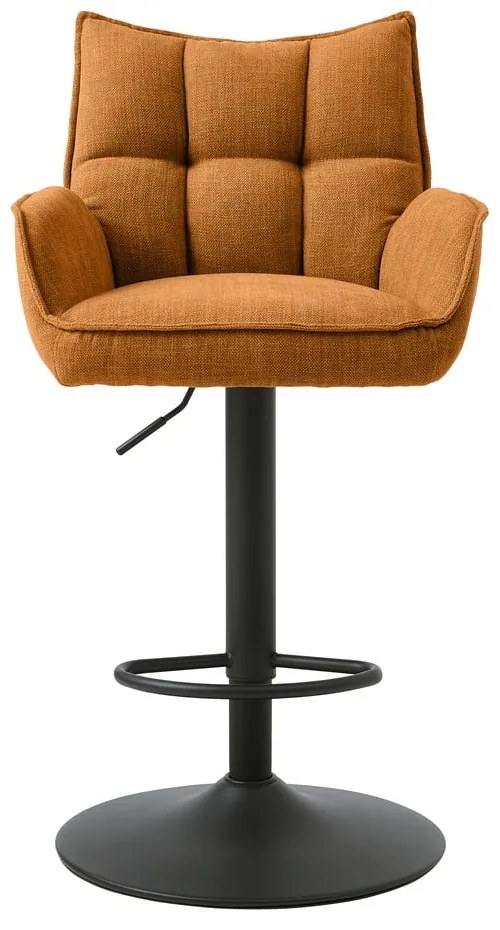Оранжеви бар столове в комплект от с регулируема височина 2 бр. Marilla – Unique Furniture