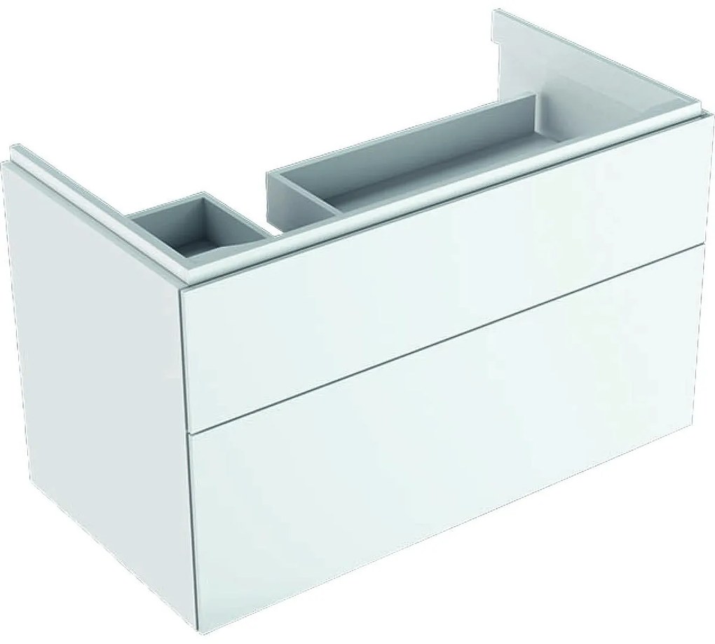 Конзолен шкаф за баня, за мивка с плот, 500.515.01.1, Geberit Xeno2