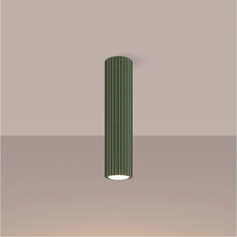 Brilagi - LED точково осветително тяло CRESTO 1xGU10/10W/230V 30 см зелено