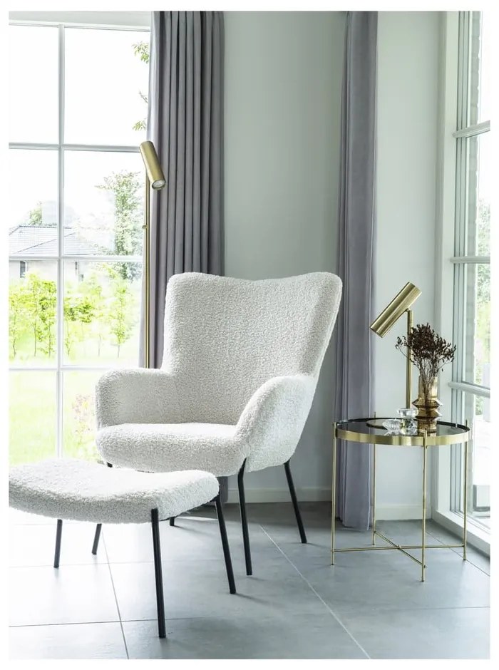 Подова лампа в златист цвят (височина 150 cm) Paris – House Nordic