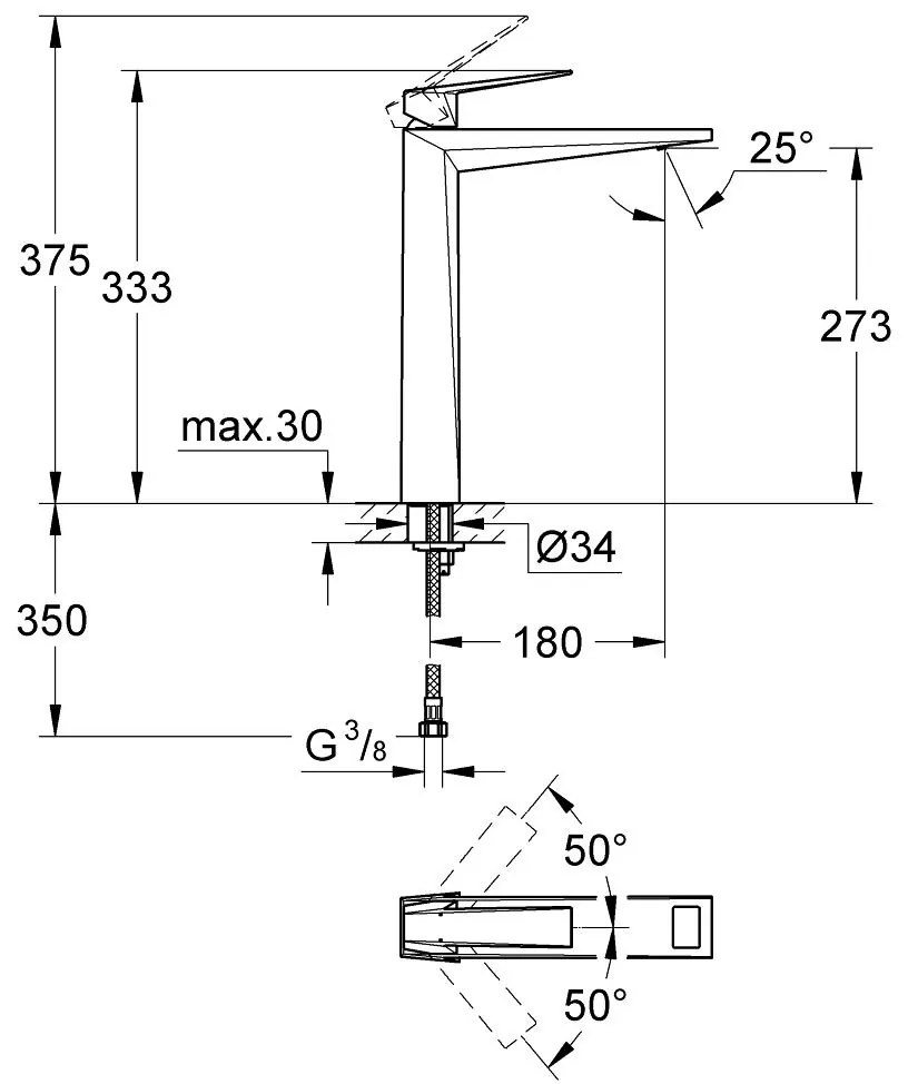 Maca Кран за тоалетна Grohe Allure Brilliant