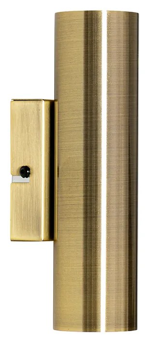 Модерна стенна лампа бронз 2-светлина - Jeana