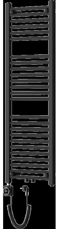 Mexen Mars електрически радиатор 1200 x 400 мм, 400 W, черен - W110-1200-400-6400-70