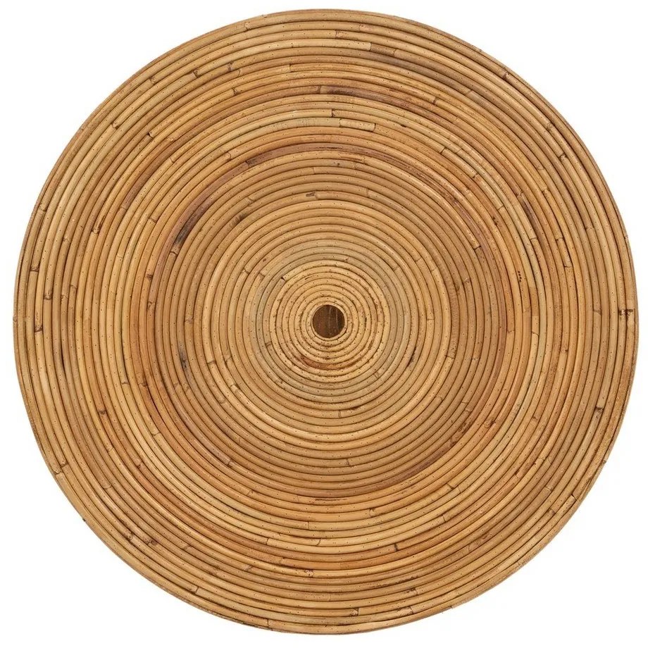 Ратанова кръгла странична масичка ø 60 cm – Ixia