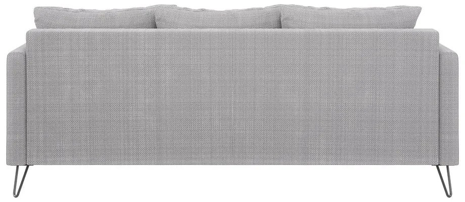 Светлосив шенилов диван 200 cm Freya – Ropez
