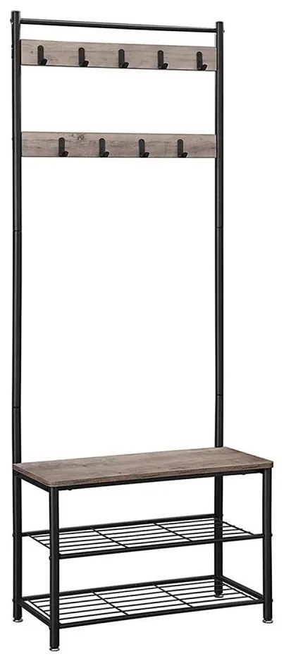 Подова закачалка NAVOR, кафява/черна