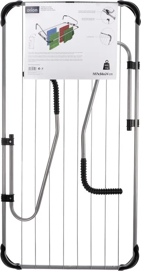 Висяща сушилня за дрехи в сребрист цвят 10,5 m – Orion