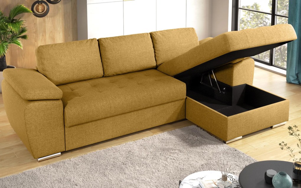 Разтегателен ъглов диван Валенсия Покет