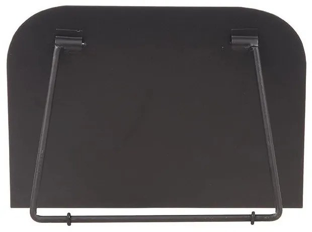 Черна метална стойка за книги - LABEL51