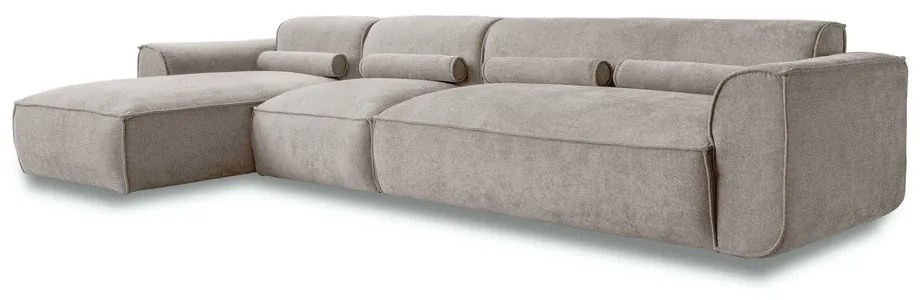 Бежов ъглов диван (ляв ъгъл) Flex Felix – Miuform