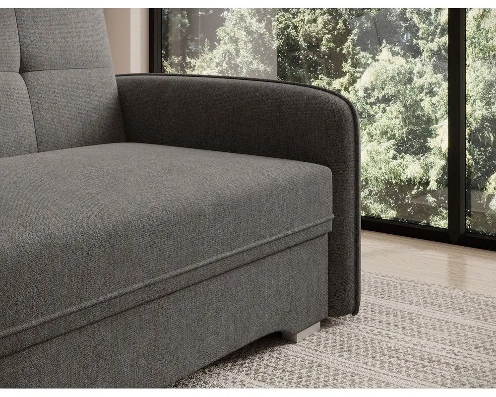 Тъмносиво кресло Laine – ELTAP