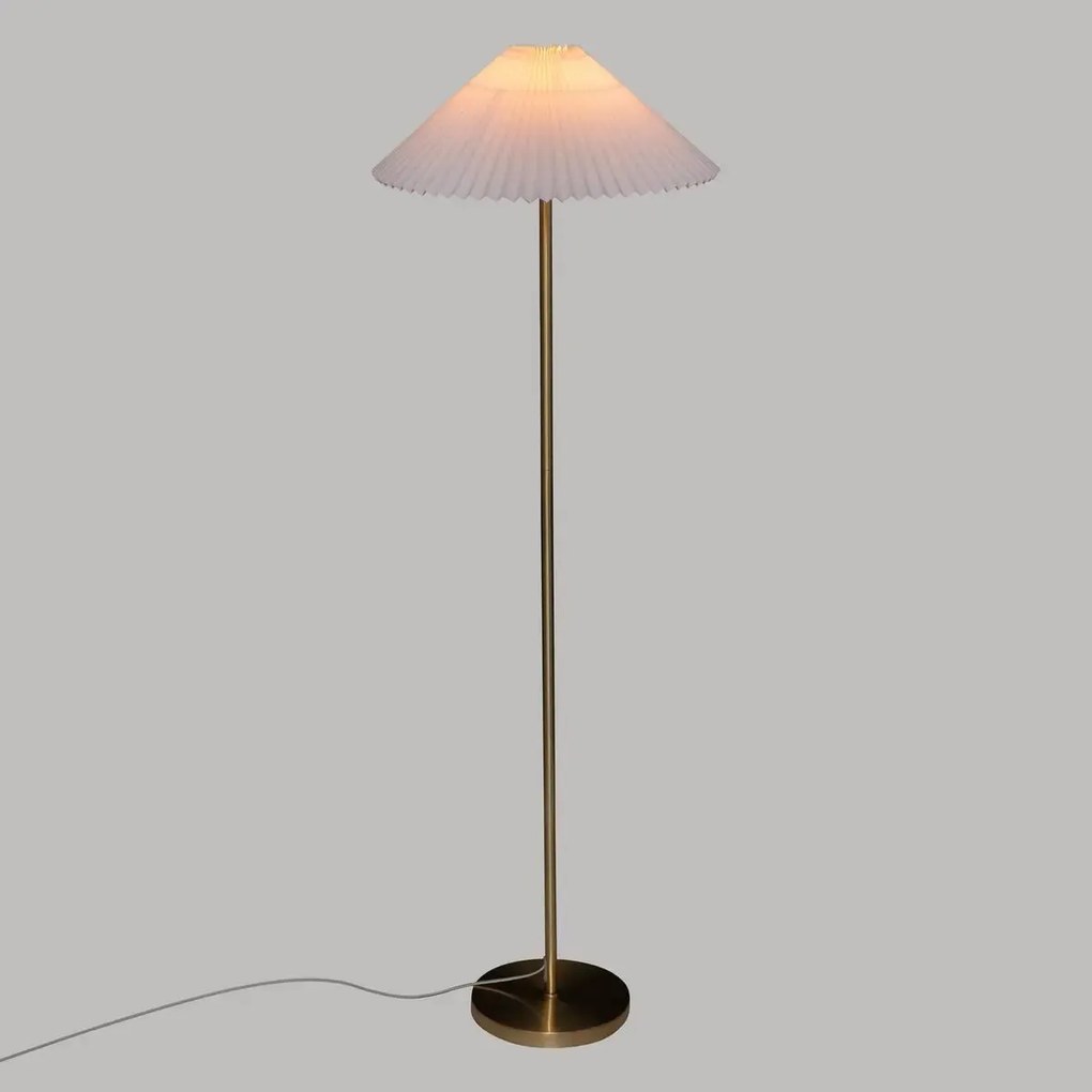 Лампион atmosphera Jiling, Метал, Златен, 150 cm