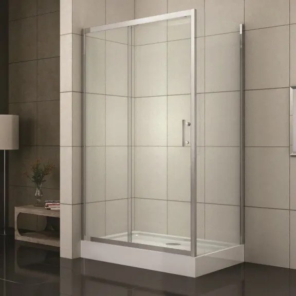 Душ кабина ICS 1507, 100x80x185см, 6мм