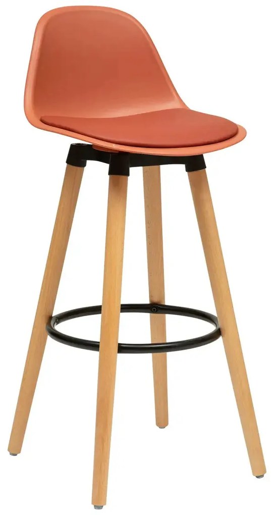 Бар стол atmosphera Maxon, Полипропилен - Теракота