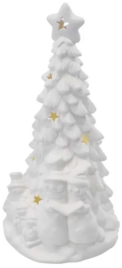 LED коледна декорация LED/2xAA топла бяла елха