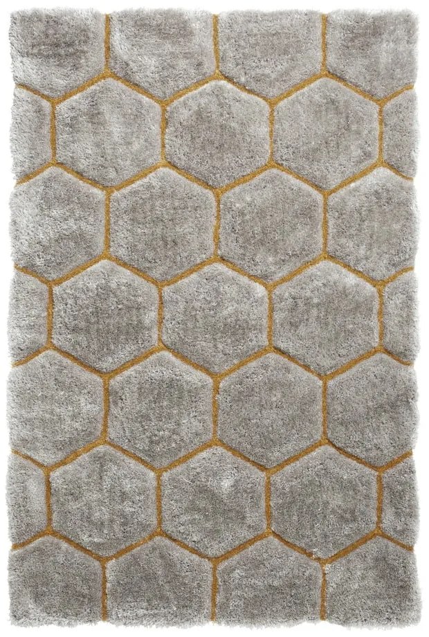 Сив и жълт килим , 120 x 170 cm Noble House - Think Rugs