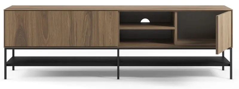 Маса за телевизор от дъбов декор в естествен цвят 180x55x35 cm Amira – Marckeric