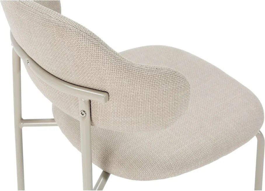 Кремави трапезни столове в комплект от 4 бр. Adriel – Marckeric