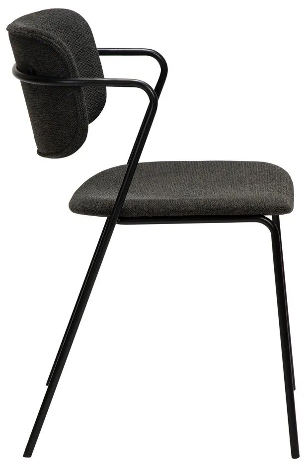 Черен трапезен стол Zed - DAN-FORM Denmark