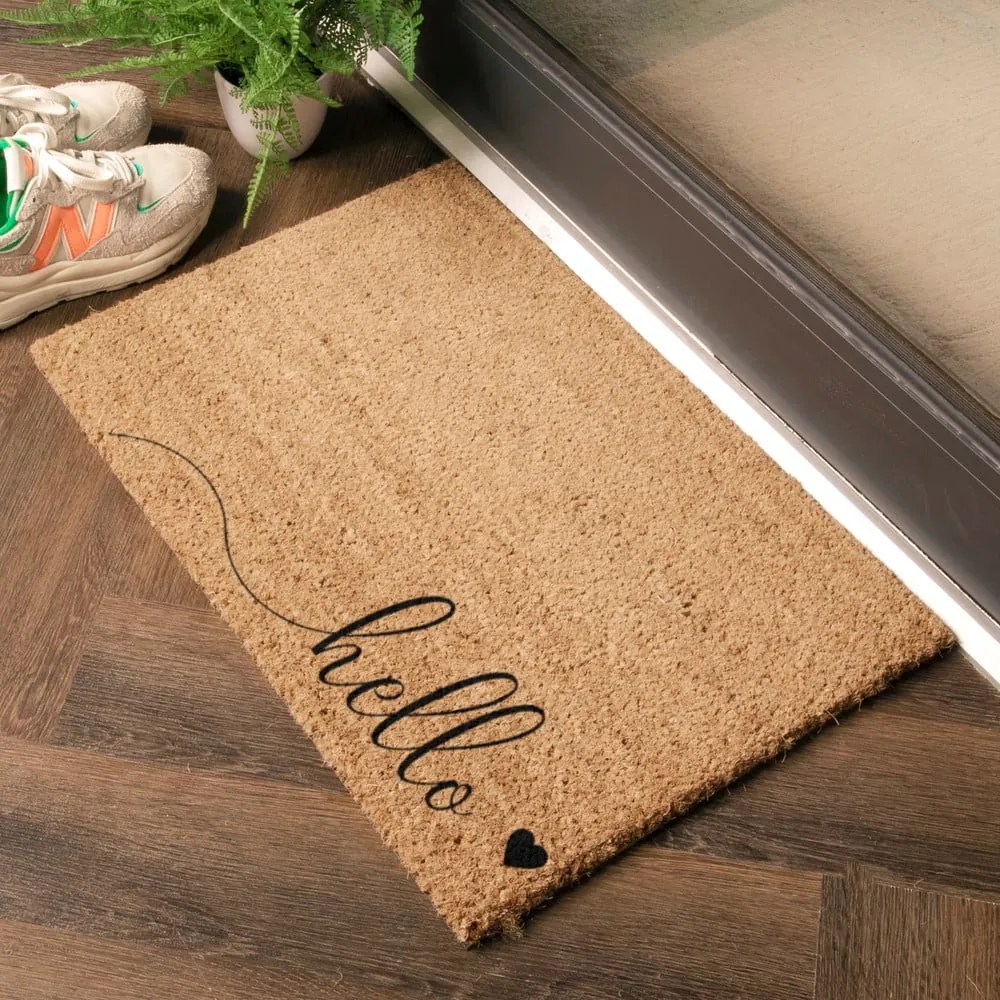 Изтривалка от кокосови влакна 40x60 cm Hello Scribble – Artsy Doormats