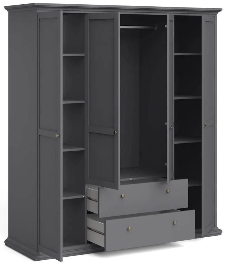 Сив гардероб 181x201 cm Paris – Tvilum