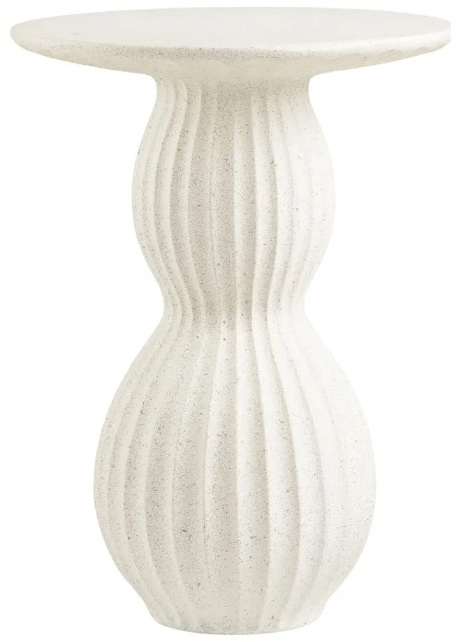 Каменна кръгла странична масичка ø 40 cm Newtown – House Nordic